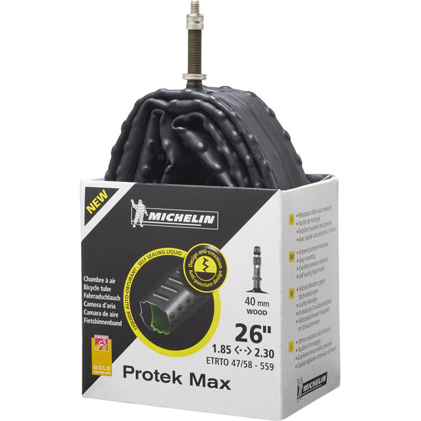 Michelin C4 Protek Max Bike Tube 26" black