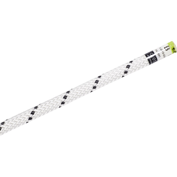 Edelrid Performance Static Seil 9,0mm x 50m weiß/schwarz