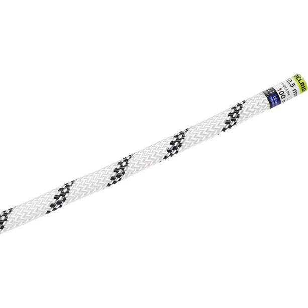 Edelrid Performance Static Corde 10,5mm x 100m, blanc