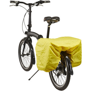 Red Cycling Products Regenschutz für Doppeltaschen yellow