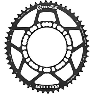 Rotor Q-Ring Road Oval Chainring 110mm 5-Arm Outer black