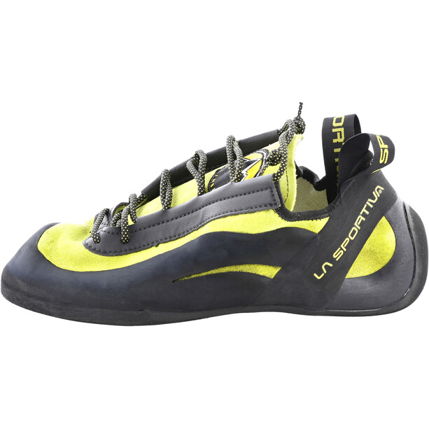 La Sportiva Miura Chaussures d'escalade Homme, noir/jaune