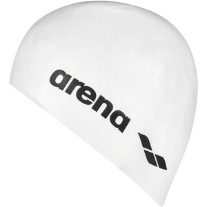 arena Classic Silicone Cap white-black