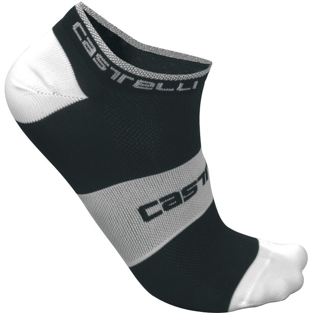 Castelli Lowboy Socken schwarz/weiß
