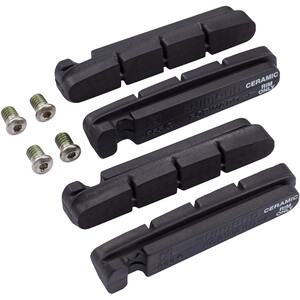 Shimano R55C3 Cartridge Remblokken voor Keramische Velgen, zwart
