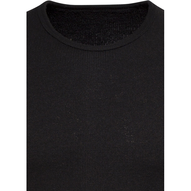 Woolpower 200 T-shirt manches longues à col ras-du-cou, noir