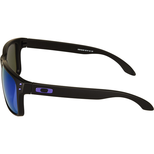 Oakley Holbrook Sunglasses Men matte black/violet iridium