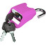 Hiplok Lite Chain Lock black/pink
