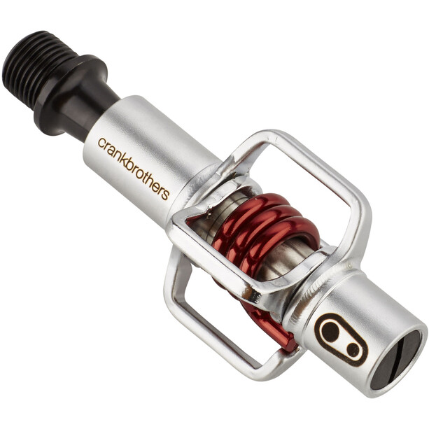 Crankbrothers Eggbeater 1 Pedales, rojo/Plateado