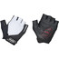 GripGrab ProGel Gevoerde Halve Vinger Handschoenen, wit/zwart