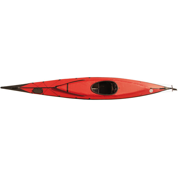 Triton advanced Ladoga 1 Advanced Kayak Complete Set red/black