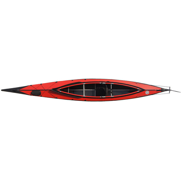 Triton advanced Ladoga 1 Advanced Kayak Set Completo, rojo/negro