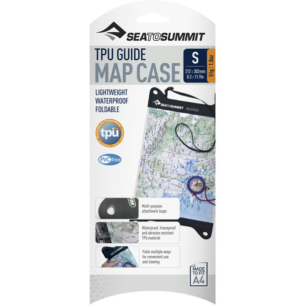 Sea to Summit TPU Guide Map Case S black