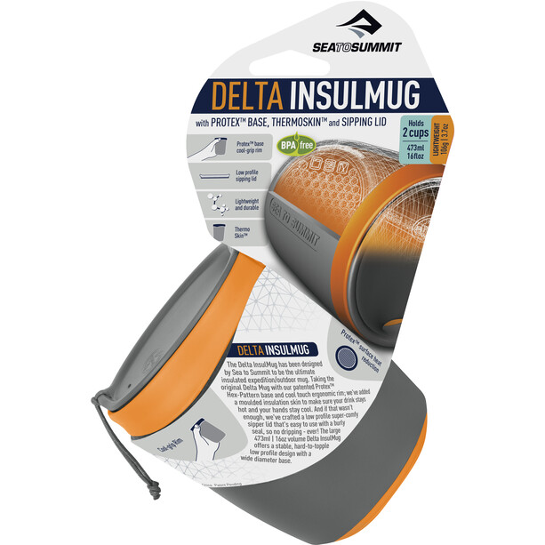Sea to Summit Delta Insul-Mug orange