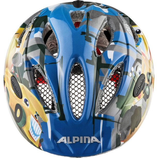 Alpina Gamma 2.0 Kask rowerowy Dzieci, niebieski/kolorowy