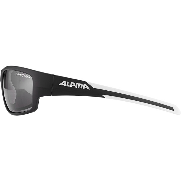 Alpina Testido Glasses black matt-white