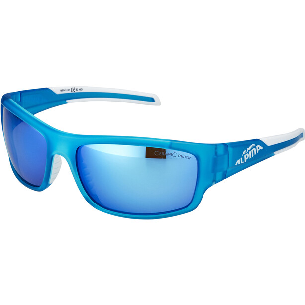 Alpina Testido Glasses blue matt-white