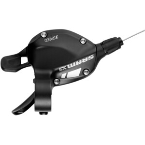 SRAM X5 Trigger Schalter 3-fach vorne/links schwarz schwarz
