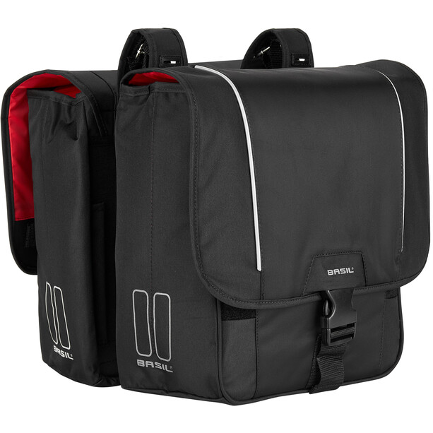 Basil Sport Design Doppel-Gepäckträgertasche 32l schwarz