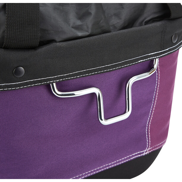 KlickFix Shopper Alingo Bike Bag Laukku, violetti