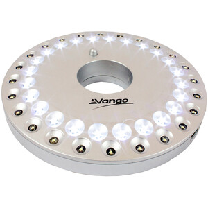 Vango Light Disc Lanterne, gris/argent gris/argent