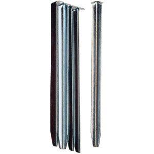 Vango Steel V Peg long, 5 Stk. silber