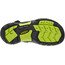 Keen Newport H2 Sandals Youth black/lime green