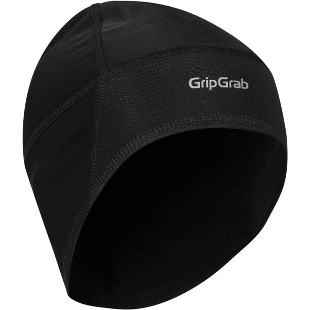 GripGrab Windster Windproof Lightweight Thermo Helmmütze schwarz