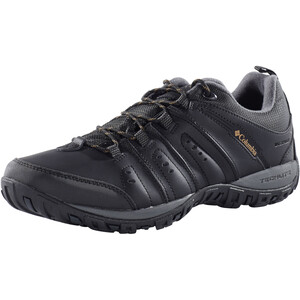 Columbia Woodburn II Schuhe Waterproof Herren grau/schwarz grau/schwarz