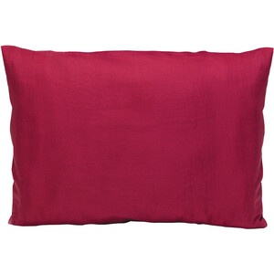 Cocoon Pillow Case Silk Cotton Large, rood rood