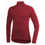 Woolpower 200 Jersey de cuello alto con cremallera, rojo