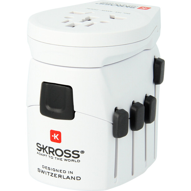 SKROSS World Pro + USB Adapterstecker