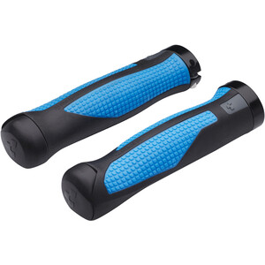 Cube  Natural Fit Race Grips ブラック/ブルー