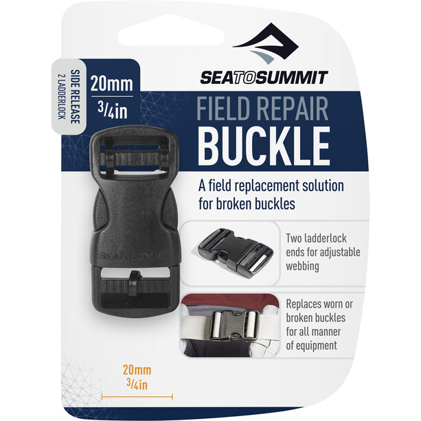 Sea to Summit Field Repair Buckle 20mm, Ouverture latérale 