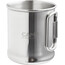 CAMPZ Stainless Steel Mug 300ml with Folding Handle