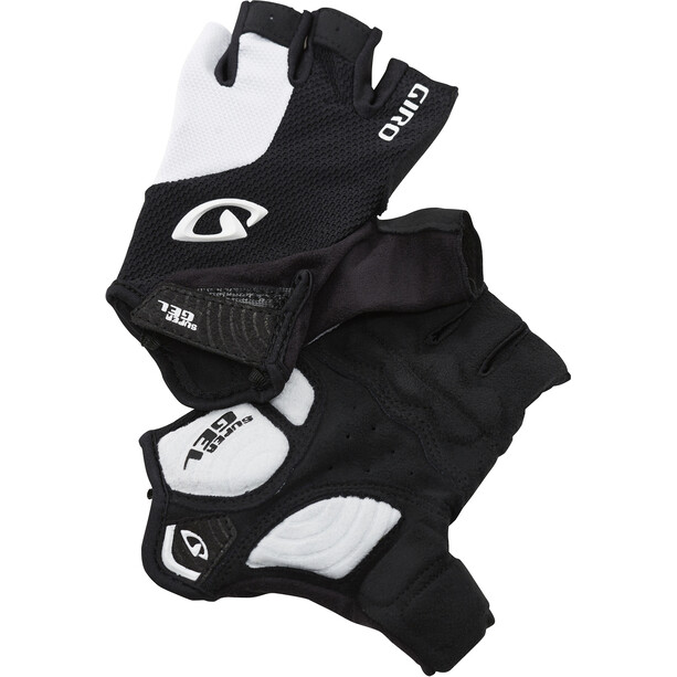 Giro Strade Dure Supergel Handschuhe schwarz/weiß