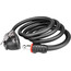 ABUS Phantom 8950/180 TexKF Candado de cable, negro