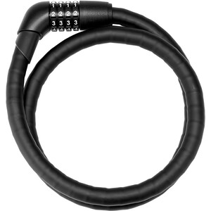 ABUS Steel-O-Flex Tresor 1360 Zapięcie kablowe, czarny