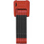 ABUS Bordo Granit xPlus 6500 ST Zapięcie składane, czerwony/szary