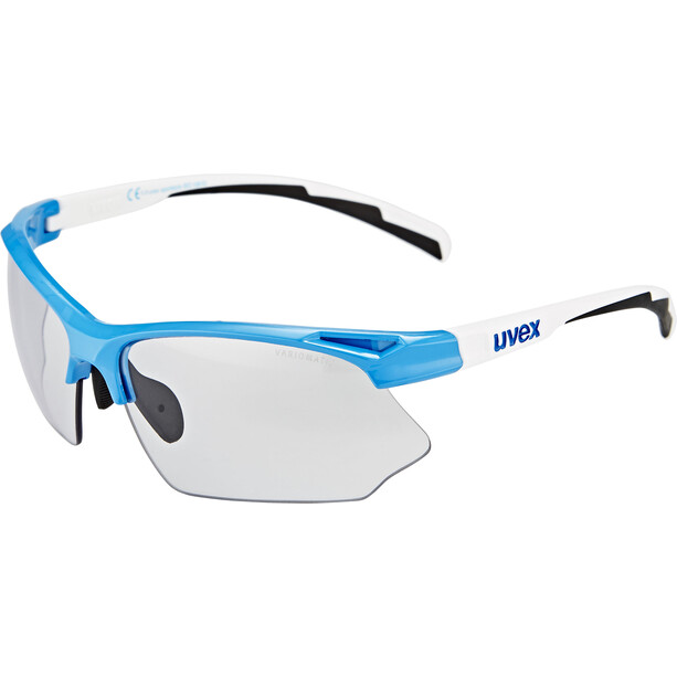 UVEX Sportstyle 802 V Glasses blue white
