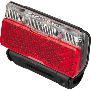 Busch + Müller Toplight Line Battery Rear Light senso 50mm black/red black/red