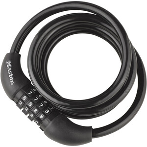 Masterlock 8221 Cable Lock 8 mm x 1.800 mm ブラック