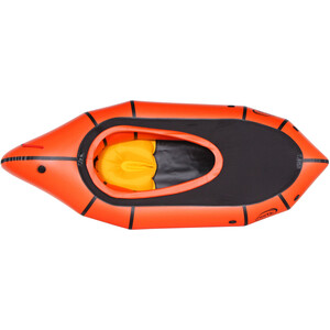 nortik TrekRaft Båt båt med däck orange/svart orange/svart