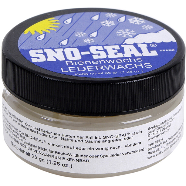 SNO Seal Shoe Wax 35g Can 