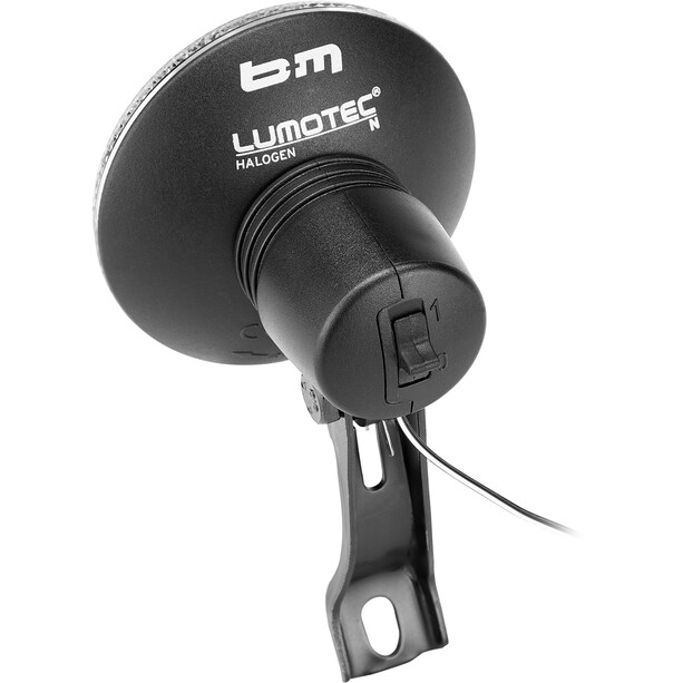 Busch + Müller Lumotec N2 Front Light with switch black