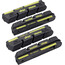 SwissStop RacePro Brake Pads for Campagnolo 10/11S Carbon black/yellow