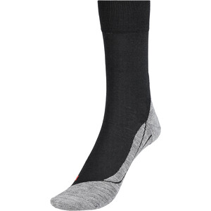 Falke RU4 Wool Socken Herren schwarz/grau schwarz/grau