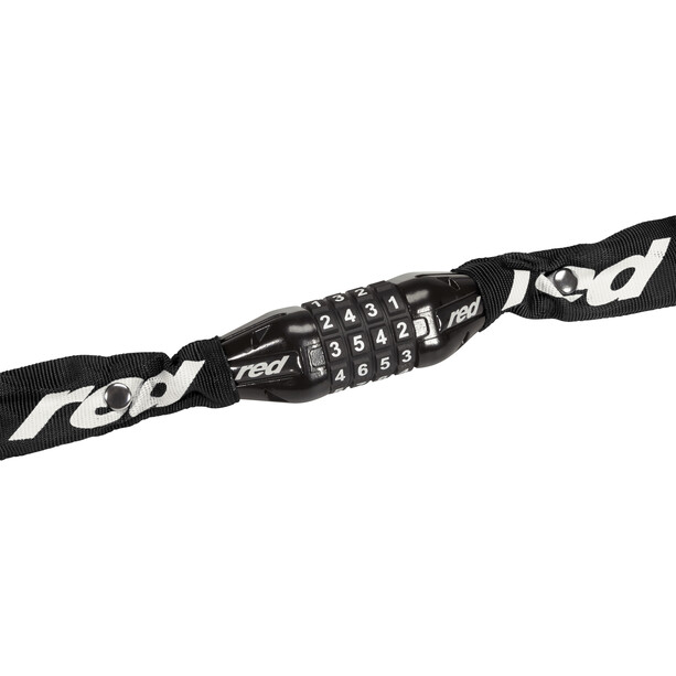 Red Cycling Products Secure Chain candado de cadena Reseteable, negro