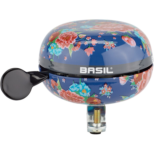 Basil Bloom Dzwonek rowerowy Ø80mm, niebieski/różowy