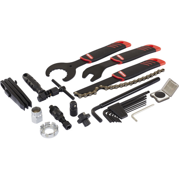 Red Cycling Products Home Toolbox Tool Case 22 pcs. 
